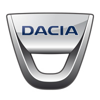 Le logo de la marque Dacia automobile